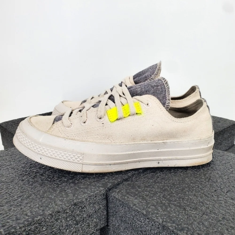 Converse Chuck 70 Renew Low 'Pale Putty' Shoes Size 5 Sneakers 168618C - Picture 5 of 13